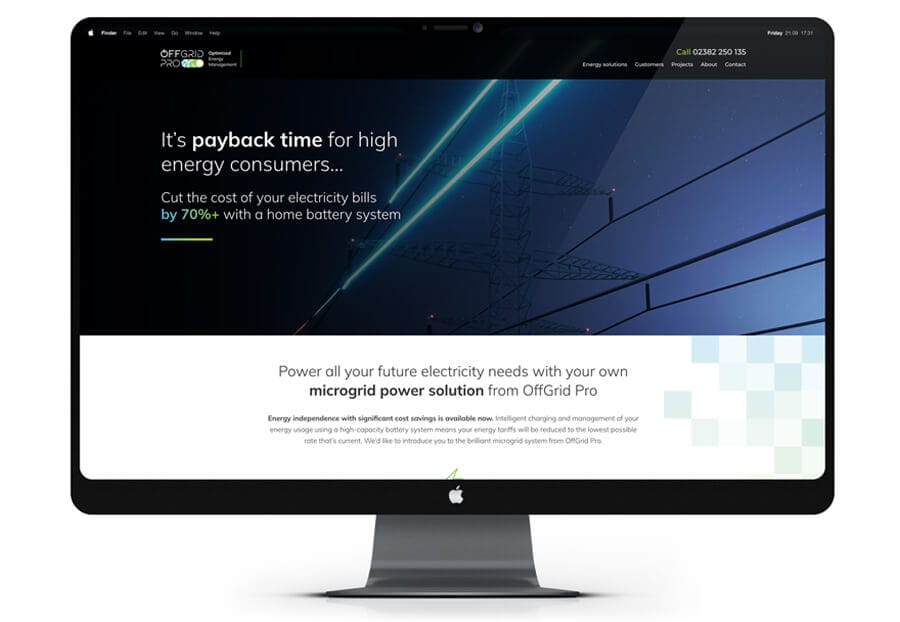 OffGrid Pro Home Screen